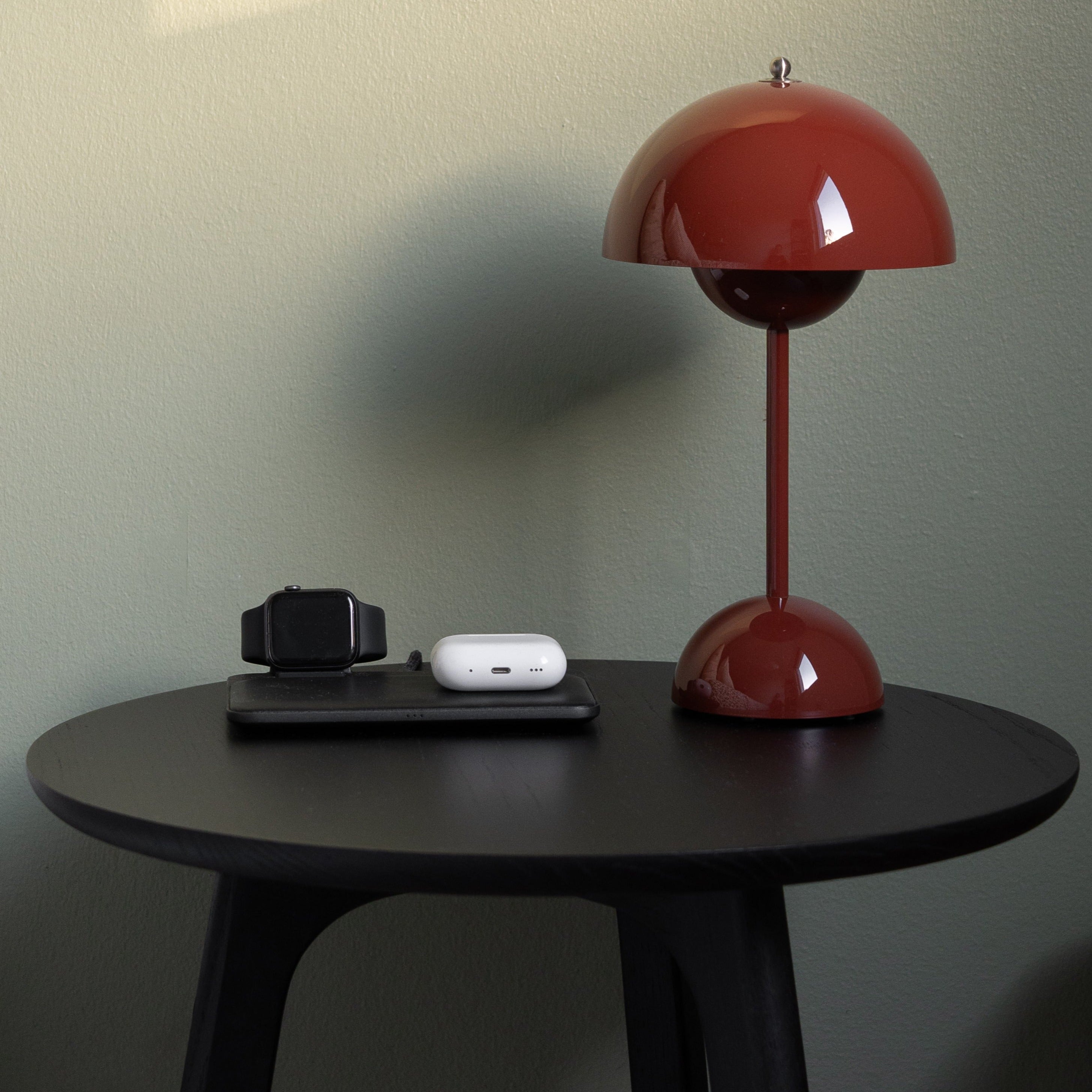 Japandi Side Table | Black Oak