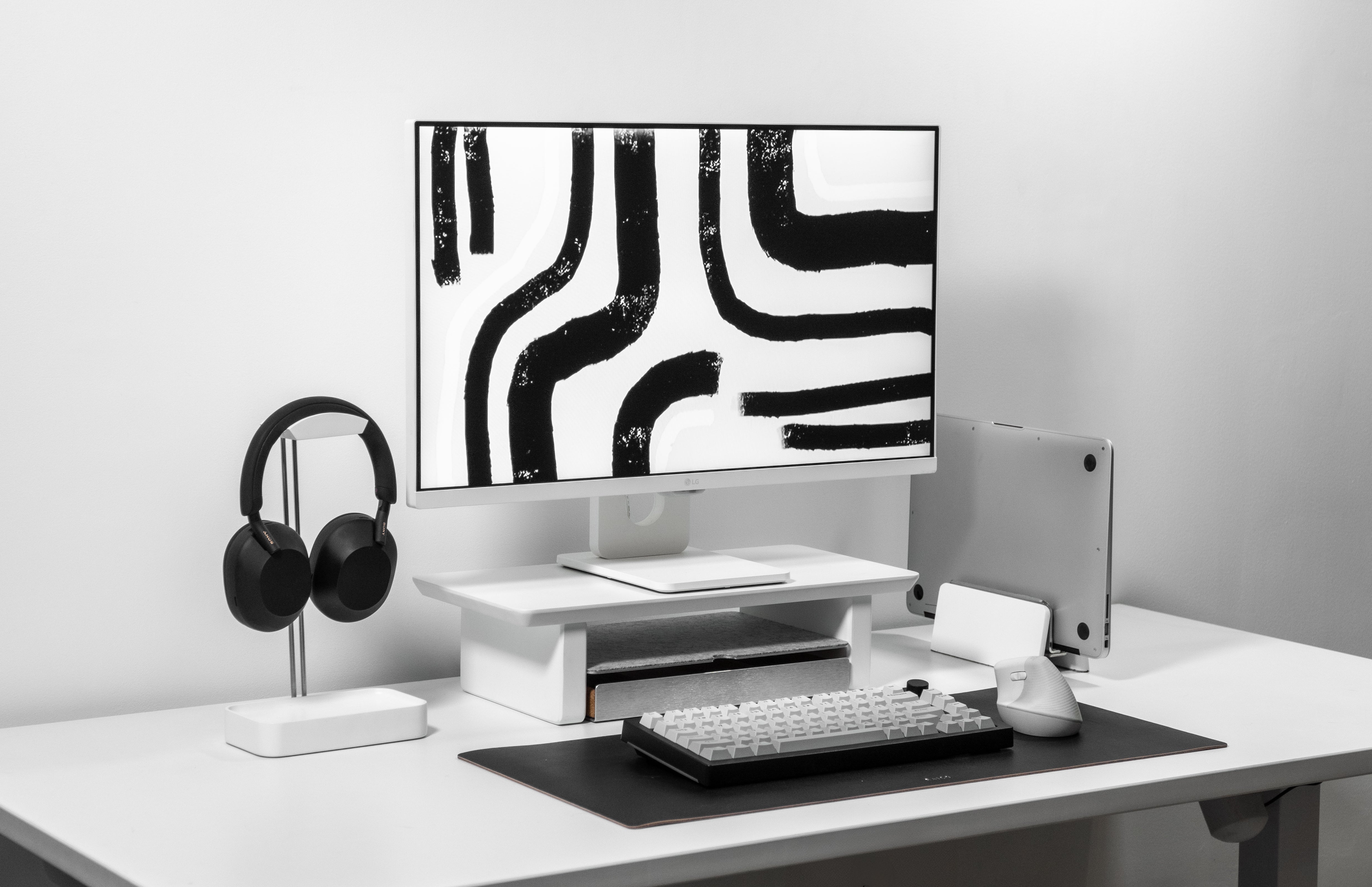 Desk Shelf Cockpit | White