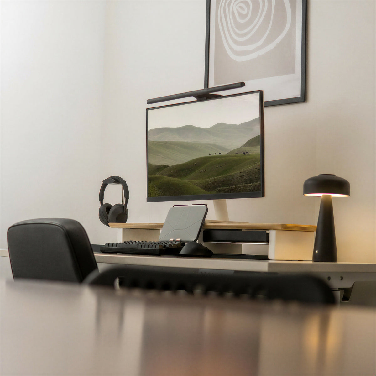 Desk Setup Cockpit | Oak