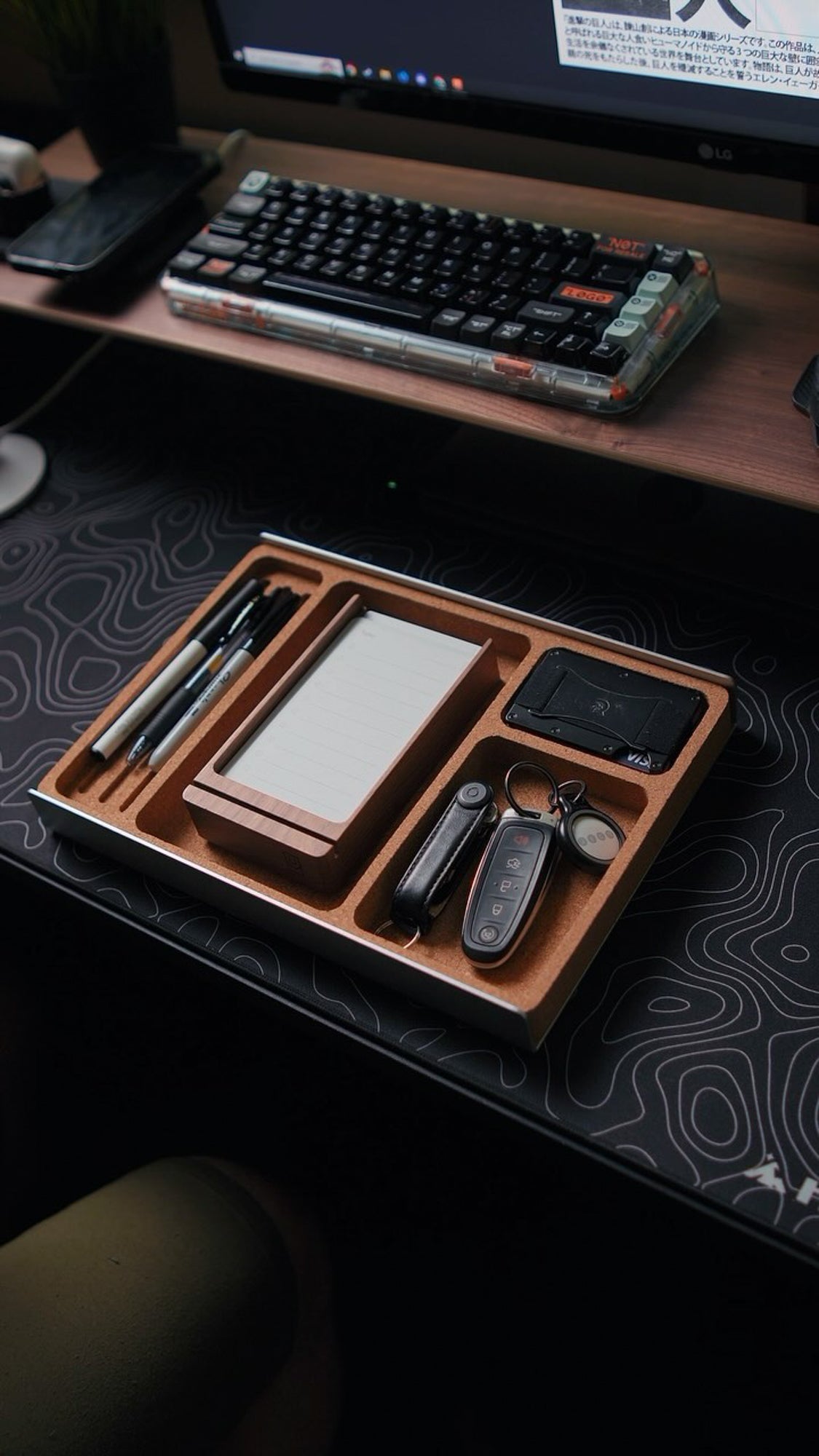 Desk Tray Drawer | Black