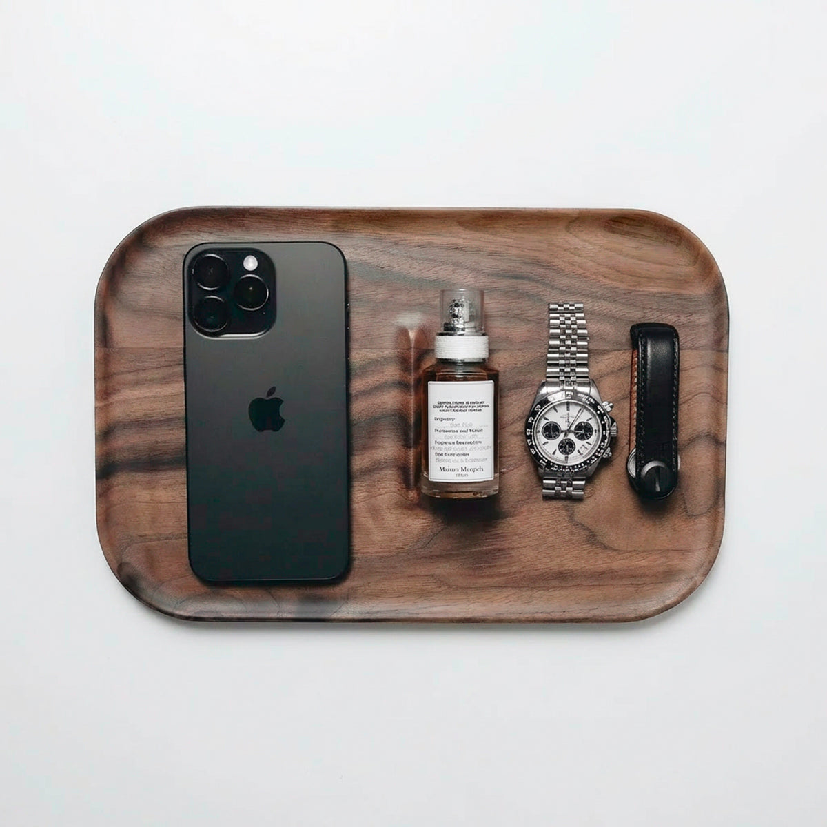 Japandi Edc Tray | Walnut